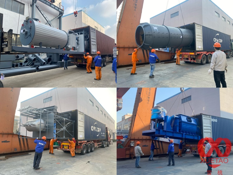 El primer pedido del año nuevo, comience una nueva planta de mezcla de viaje-asfalto